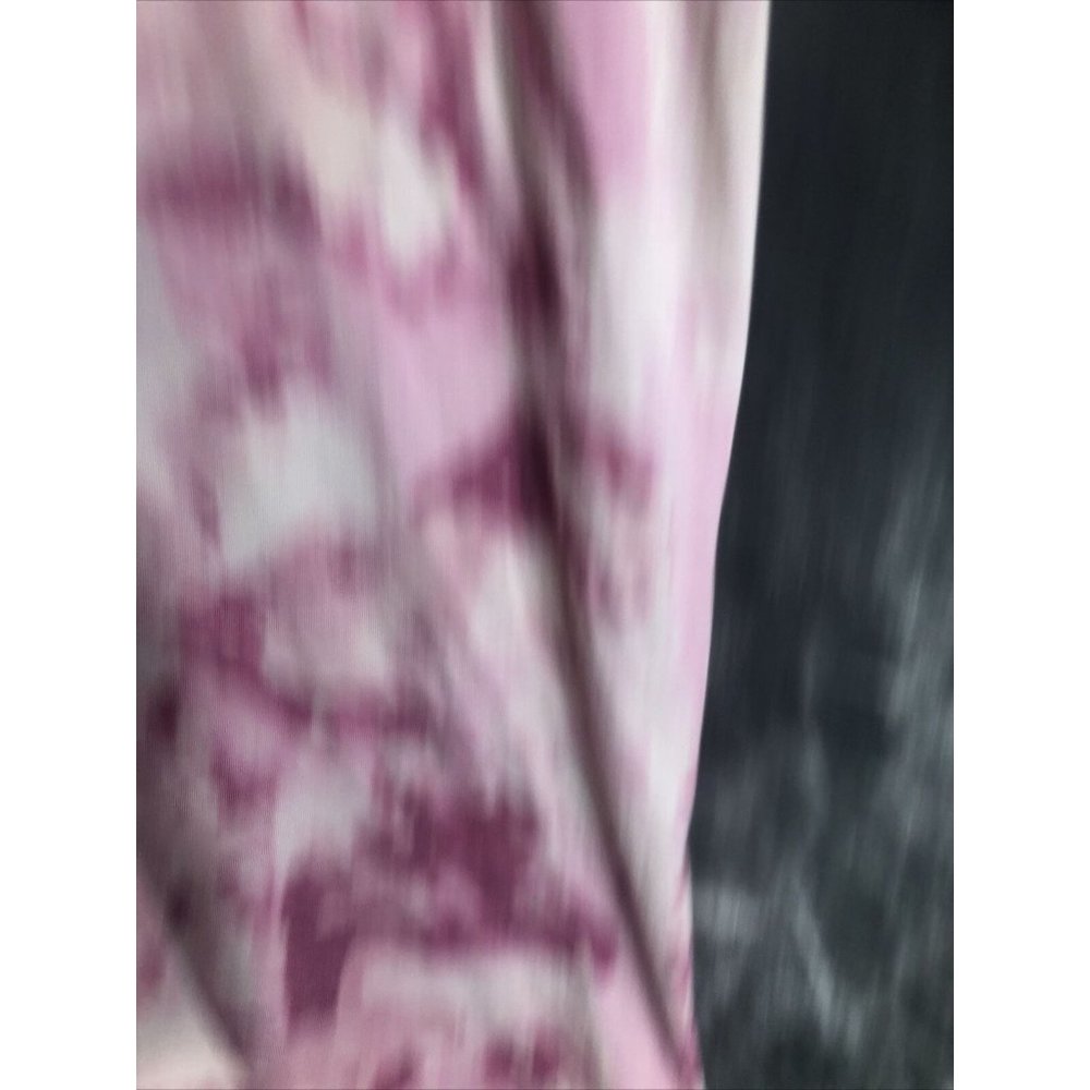 Live Life In Full Bloom Women’s Tie Dye Bleached T-Shirt Size Adult Large Hippie - Picture 5 of 9